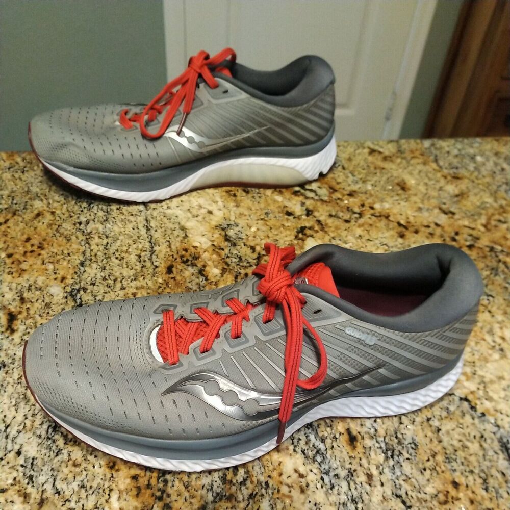 Saucony Mens Guide 13 S20548-30 Gray Running Shoes Sneakers Size 9